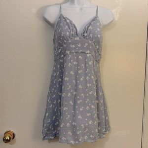 Floral, spaghetti, strap blouse